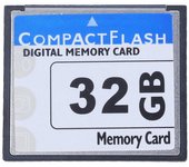 Professional 32GB Compact Flash Memory Card for Camera, Advertising Machine, Industrial Computer Card