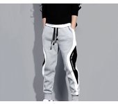 Pantalones de chándal Pantalones de chándal sueltos negros y grises Pantalones casuales para hombres