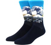 Cotton Socks Men Starry Night Winter Retro Women Personality Art Van Gogh Jesus Socks Oil Painting Socks Funny Happy Socks Male