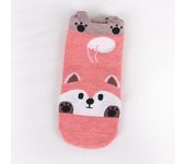 Cute Dog Cartoon Super Soft Boat Socks Korean Cartoon Comfortable Breathable Odorless Pure Cotton Socks Women