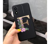 Case For Honr X5 2023 Cute Letter Soft Silicone TPU Phone Back Cover For HonorX5 X 5 4G VNA-LX2