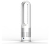 Ventilador Sin Aspas de 55cm, Ventilador de Torre con Mando a Distancia,Oscilación de 90°,  ventilador silencioso，Conveniente para que puedas ver la Copa de Europa.