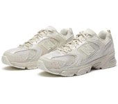 Leten 530 MR530AA1 Zapatos Deportivos para Hombres y Mujeres en Marrón Crema Claro