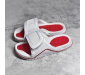 AJ4 zapatillas zapatos de los hombres nuevo antideslizante y resistente al desgaste al aire libre de una palabra playa pareja zapatos