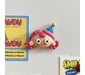 Cute Badomide girl refrigerator magnet magnet entry door magnet decorative message board