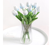 5/10Pcs Artificial Flowers Tulip Bouquet PE Fake Flowers Wedding Garden Decoration Outdoor Home Garden Bouquet Vase Decor Plants