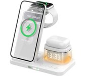Foldable 4 in 1 Fast Charging Dock Station For IPhone 15 14 13 12 Samsung Apple Watch Airpods Pro iWatch Wireless Charger Stand