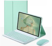 Wireless Magnetic Case Keyboard for Xiaomi Redmi Pad SE 2023 11" Spanish Bluetooth Keyboard Mouse Smart Cover Funda
