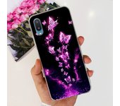 For Samsung Galaxy A02 Case Soft TPU Silicone Clear Bumper Shell Butterfly Leopard Print Jelly Coques For Samsung A02s A02 Capas