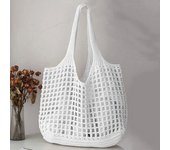 Casual Hollow Knitted Large Tote Bag Designer Handmade Woven Women Shoulder Bags Luxury Summer Beach Bag Shopper Purses