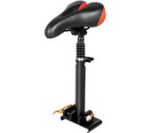 PU + Aluminum Alloy Electric Scooter Seat 45-65cm/17.71-25.6'' Height-Adjustable Neat Stitching Comfortable Sitting Feeling