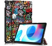 For Realme Pad Mini Case PU Leather Tri-Folding Stand Magnetic Protective Cover for Funda Realme Pad 10.4 inch 2021 Tablet Kids