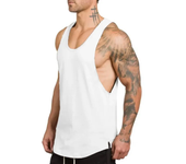 Brand gym clothing cotton singlets canotte bodybuilding stringer tank top men fitness shirt muscle guys sleeveless vest Tanktop
