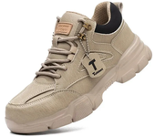 Zapatos De Seguridad Para Hombre Con Hebilla Giratoria De Alambre Zapatos De Trabajo, Zapatos Indestructibles, Zapatos De Trabaj