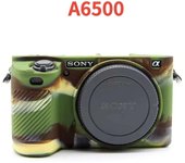 Silicone Armor Skin Case Camera Bag Body Cover Protector for Sony Alpha A6000 A6100 A6300 A6400 A6500 A6600 A5100 A5000 Cameras