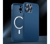 For Magsafe AG Matte Glass Magnetic Phone Case For iPhone 15 14 13 12 11 Pro Max Plus Wireless Charging Cover Phone Accessories