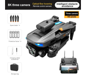 Drone P10 max con Cámara y WiFi, Quadcopter Plegable Dual HD, 2024°, Inteligente, Evita Obstáculos, Control Remoto para Niños,