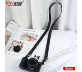 Camera Shoulder Suitable For Sony a6500 A7M4 R50 Nikon ZFC Z30 Leather-Strap Fuji XT5 XS10  Micro Single Strap