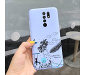 For Redmi 9 Case Girl Child Soft Silicone Phone Cover For Xiaomi Redmi 9 Redmi9 Protective Back Cover Bumper
