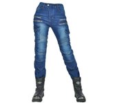 Nueva cremallera doble estilo metálico Motocross Moto Pantalones Hombres para mujer Jeans para montar al aire libre Con Equipo de protección Pantalones de motocicleta
