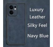 Caso de teléfono de cuero retro de negocios para OPPO Reno 13F 5G, caso protector de prevención de caídas a prueba de choques