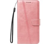 Card Slots PU Leather Flip Wallet Case For Samsung Galaxy S24 Ultra S23 FE S22 S9 Plus Protect Book Stand Cover With Strap
