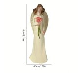 New resin crafts three angel ornaments Home sculpture ornaments Angel decoration decoration microlandscape ornaments