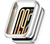 PC Hollow Case For Xiaomi Mi band 9 Pro Smart Watch Strap Bumper Cover Screen Protector For Xiaomi Mi band9 Pro Accessories