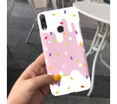 For Huawei Y7 2019 Case DUB-LX1 6.26 inch Luxury Silicone TPU Phone Protection Back Cover For Huawei Y 7 HuaweiY7 2019 Bumper
