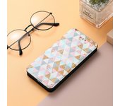 For Oneplus ACE Nord 2t 3 2v N20 se carcasa de teléfono móvil de cuero diamante con patrón pintado