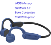 Waterproof IPX8 Diving Swimming Surfing Wireless MP3 Player 16GB Bone Conduction Bluetooth Headset mp3 player bluetooth