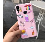 For Samsung Galaxy A10S Case Soft Silicone Phone Back Cover For Funda Samsung a10s GalaxyA10S Rose Flowers Bumper Shell SM-A107F