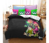 3D Print Splatoon Game Bedding Set,Duvet Cover Comforter Bed Set Quilt Cover Pillowcase,King Queen Twin Size Boys Girls Adults