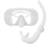 Espejo facial de buceo, antivaho 180 °   Espejo facial para snorkel, máscara de buceo en aguas profundas, gafas de buceo con tubo respiratorio