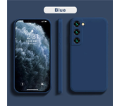 Funda de silicona líquida de lujo para Samsung S25 S24 Galaxy S20 S21 S22 S23 FE Plus Note10 20 A52 A31 A41 A71 A51 A72 A70 A50 Coque