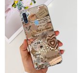 For Samsung Galaxy A11 M11 Case Ultra Slim Soft Rubber Bumper Shell For Samsung M11 A11 A115F Back Cover Soft Capa With Pattern