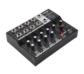 TEYUN Professional Sound Audio Mixer 8 Channel 48V Phantom Power Reverb Mixing Console USB Player Music Stereo