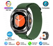 New Smartwatch 7 Ultra Men Full Touch Bluetooth Call Watch NFC Compass Sports Waterproof AMOLED Screen Women For Android ios ﻿