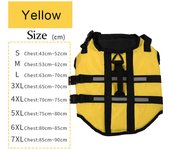 HOOPET Pet Dog Life Jacket Safety Vest Surfing Swimming Clothes Summer Vacation Oxford Breathable French Bulldog