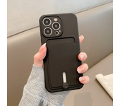 with card holder phone case for iphone 13 14 12 11 15 pro max soft cover case for iphone x xs xr max funda Camera protection