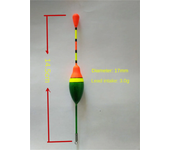 4.5/3/2.5/1.2/0.8/0.6g Fishing Float Set Buoy Bobber Fishing Light Stick Float Carp Fluctuate Mix Size Fishing Float Buoy