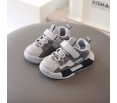 Zapatillas deporte de malla para niños, Zapatos deportivos suaves para niñas para bebés pequeños, Zapatos velcro para correr