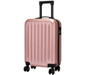 Maleta para niños trolley case 20 pulgadas rayas para niños maleta simple contraseña embarque maleta de rueda universal