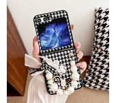 Moda Carcasa del teléfono móvil Galaxy Z Flip 5, Z Flip 4, Z Flip 3, Funda protectora