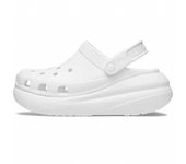 Buroalma  Sandalias Crocs Classic Mega Crush Clog Bone White para Mujer