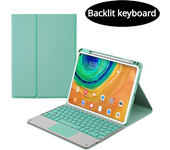 Backlit Touchpad Keyboard Case for Xiaomi Pad 6 Case Keyboard Fabric with Pen Holder Cover for Xiaomi Pad 6 Pro 2023 MiPad 6 11