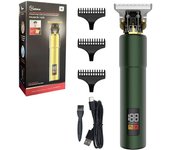 professional washable metal housing hair trimmer powerful 10W beard LCD hair clipper electric  electric hair cutting machine