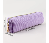 Pencil Case Pencil Pouch Stationery Corduroy Pen Case Trousses Scolaires School Supplies Kalemlik Pencils Case