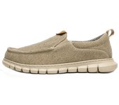 Men's Comfortbale Lightweight Slip-On Loafers Canvas Walking Shoes
