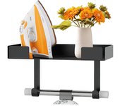 Wall Mount Ironing Board Holder Space Saving Ironing Board Rack for Organization Iron and Ironing Board